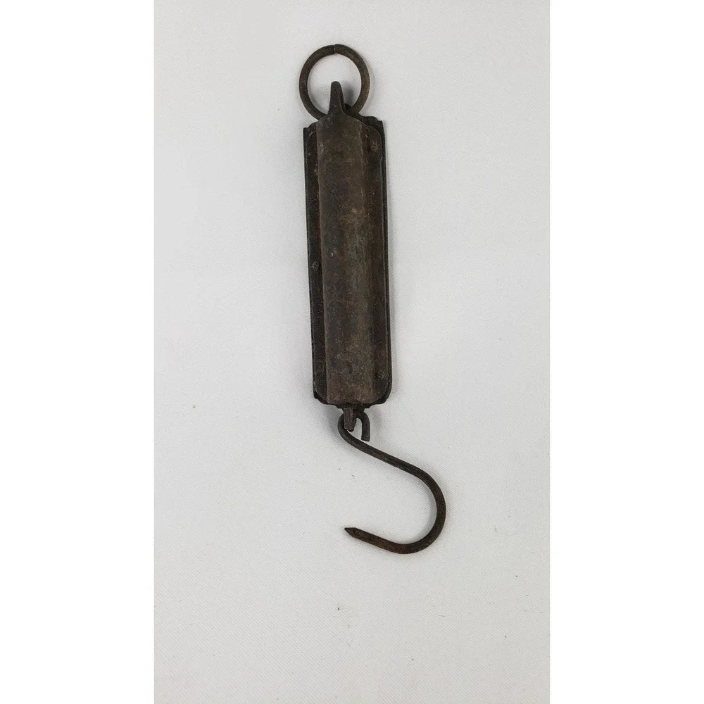Antique Chatillons Improved Spring Balance NY PENNA Hanging Scales Pull Weight